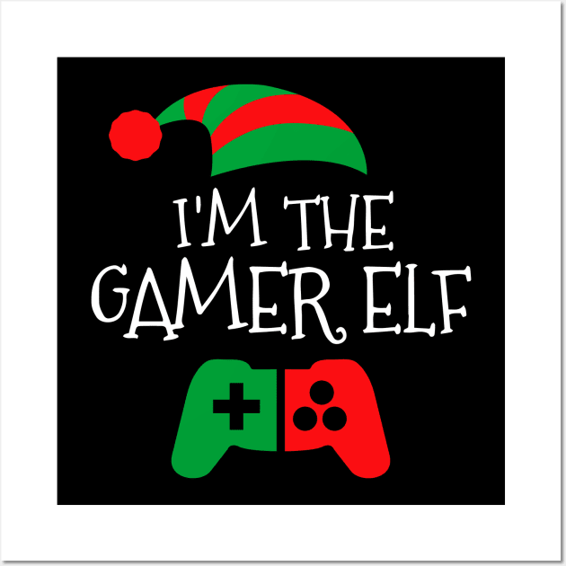 I Am The Gamer ELF Wall Art by creativedn7